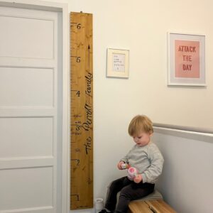 Personalised Family height chart